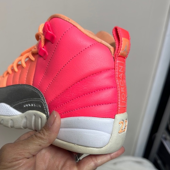Nike Air Jordan 12 Retro GS Sunrise 4.5Y women’s 6.5 - Picture 3 of 14